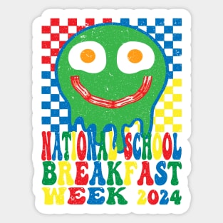 National School Breakfast Week Sticker